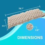 MedVance Premium Alternating Air Pressure Mattress Pad with Ultra Quiet Alternating Pump | Pressure Sore and Ulcer Prevention and Relief | Use on Medical, Hospital, or Standard Bed