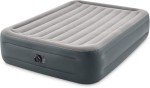 Intex Dura-Beam Series Essential Rest Airbed with Internal Electric Pump, Bed Height 18", Queen (2020 Model)