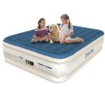 DIVON Air Mattress Full with Built in Pump,18’’Thicken Inflatable Mattress in 3 Mins,Foldable Blow Up Mattress,Portable Full Size Air Mattress for Camping,Travel&Floor,Air Bed for Adults,660lbs