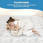 Nyabtst Air Mattress Queen with Built in Pump - 16 Inch Sturdy Blow Up Mattress - 3 Minutes Inflatable Mattress for Home or Camping - Air Bed Max Weight Capacity 660 lbs