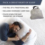 King Koil Luxury Twin Air Mattress with Built-in High-Speed Pump for Home, Guests & Camping - 13" Twin Size Premium, Double High Inflatable Blow Up Mattress Waterproof