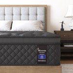 VISCOUNTESS Queen Mattress, 14 Inch Hybrid Mattresses Euro Top Medium Firm for Back & Lumbar Support, 100 Night Trial, Individual Pocket Spring Bed for Motion Isolation & Pressure Relief