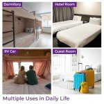 GAESTE 8 Inch Full Cooling Gel Memory Foam Mattress for Cool Sleep Medium Firm CertiPUR-US Certified Foam, Mattress in a Box Pressure Relief Removable Cover No Fiberglass (Full, 8 in)