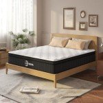 CRYREINA Queen Mattress, 12 Inch Queen Hybrid Mattress in a Box, Upgrade Individually Pocket Springs, Medium Firm, Pressure Relief, Breathable Comfort and Durable, CertiPUR-US Certified