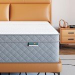 PurrJoys Firm Queen Mattress, 12 Inch Queen Bed Mattress in a Box，Cooling-Gel Memory Foam&Pocket Spring Hybrid, CertiPUR-US Certified, Firm