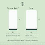 ZINUS 6 Inch Foam and Spring Hybrid Mattress [New Version], Twin, Medium Firmness, Durable Support, Certified Safe Foams & Fabric, Mattress in A Box