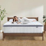 Lynnbery 14 Inch King Size Mattress in a Box, Hybrid Cooling Gel Memory Foam & Pocketed Coils, Medium Firm, CertiPUR-US Certified, Pressure Relief, Motion Isolation