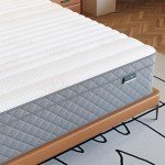 PurrJoys Firm Queen Mattress, 12 Inch Queen Bed Mattress in a Box，Cooling-Gel Memory Foam&Pocket Spring Hybrid, CertiPUR-US Certified, Firm
