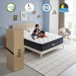 sofree bedding Full Size Mattresses, 12 Inch Memory Foam Hybrid Mattress, Pocket Spring Full Mattress in a Box for Motion Isolation, Strong Edge Support, Pressure Relief, Medium Firm, CertiPUR-US