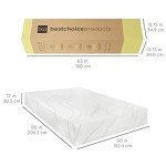 Best Choice Products 12 Inch, Green Tea Charcoal Cooling Gel Memory Foam Mattress, Fiberglass Free, 2-Layer, Breathable - Queen, Medium Firm