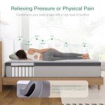 Novilla Queen Mattress, 12 Inch Hybrid Mattress Queen with Comfort Foam,Innerspring Pillow Top Mattresses in a Box, Pressure & Pain Relief, Soft Feel but Supportive