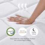 Novilla Queen Mattress, 12 Inch Hybrid Mattress Queen with Comfort Foam,Innerspring Pillow Top Mattresses in a Box, Pressure & Pain Relief, Soft Feel but Supportive