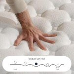 Chiusyufuk Twin Mattress,10 inch Twin Size Mattress,Hybrid mattresses,Single,Gel Memory Foam Individually Wrapped Pocket Coils Innerspring Pressure Relief,Soft,CertiPUR-US Certified,Fiberglass-Free,