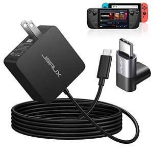JSAUX 45W Fast USB C Charger with 5FT Cable