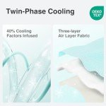 Novilla Cooling Mattress Topper Queen Size,Mattress Pad with Deep Pocket for 8-21" Mattress,Soft Pad Cover for Back Pain Relief,3D+7D Down Alternative Bed Topper for Hot Sleepers