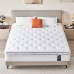 Madevos Full Size Mattress, 10 Inch Hybrid Mattress in a Box, Memory Foam and Individual Pocket Springs, Fiberglass Free, Soft and Breathable, Medium Firm Feel