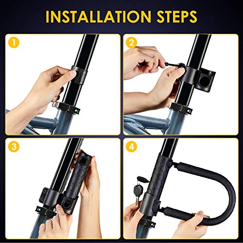 Heavy Duty 20mm Bike U Lock with 4ft Shackle