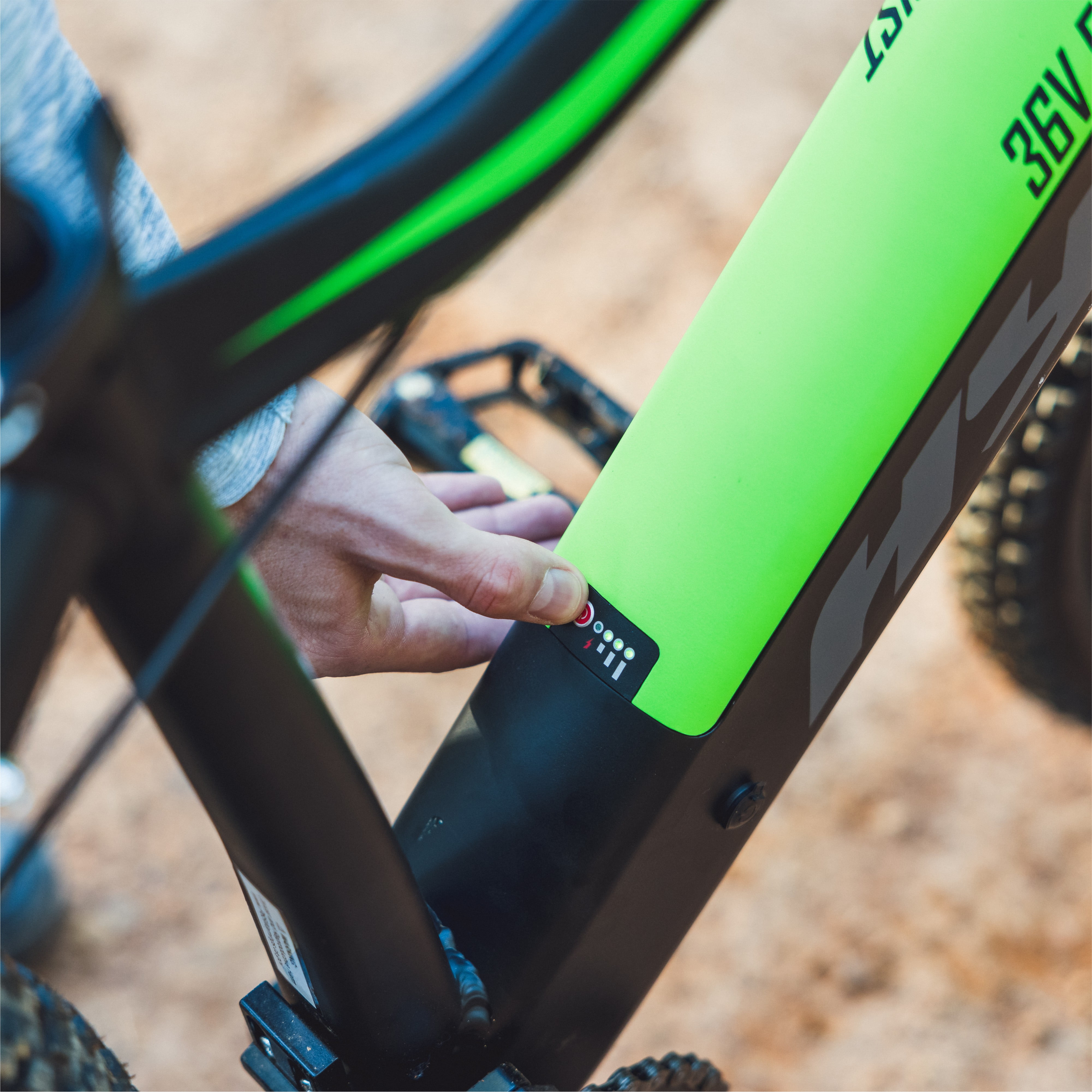Hyper Bicycles 29" Electric Mountain Bike for Adults