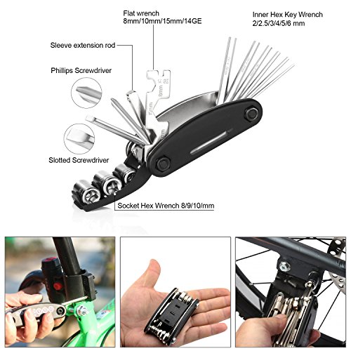 Daway A35 Bike Repair Kit: Mini Pump & Multi Tool