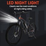 GUNAI 29" Electric Mountain Bike with LCD Display