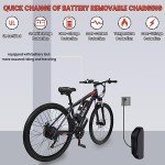 GUNAI 29" Electric Mountain Bike with LCD Display