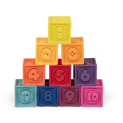 Educational One Two Squeeze Building Blocks for Babies