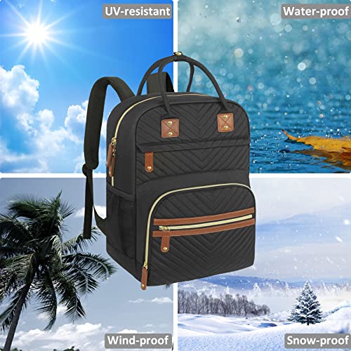 Waterproof Diaper Backpack Tote with Insulated Pockets