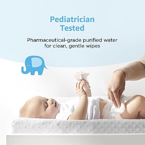 Unscented Baby Wipes, 810 Count (Pack of 9)