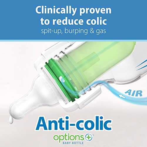 Dr. Brown's Anti-Colic Narrow Bottles, 4 Pack