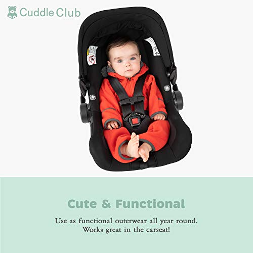 Hooded Fleece Baby Romper
