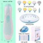 Electric Baby Nail Trimmer with LED Light