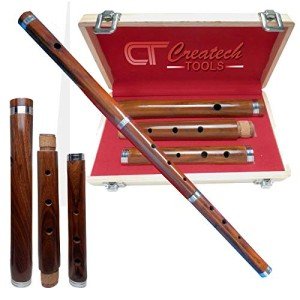 Irish Wooden "D" Flute with Hard Case - 23