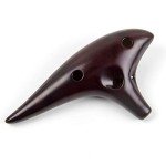 AKLOT 12-Hole Alto C Ocarina with Bag & Booklet