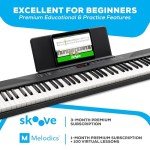 Alesis 88-Key Piano Keyboard with Built-In Sounds