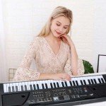 61-Key Electronic Keyboard for Kids with Microphone