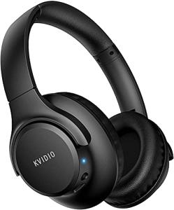 KVIDIO Wireless Over-Ear Headphones with Mic