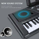 61-Key Electronic Keyboard with Microphone and Voices