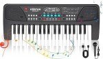 37-Key Kids Piano with Microphone - Portable Fun!