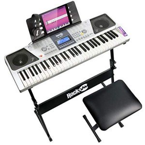 RockJam 61-Key Keyboard Piano Kit with Essentials