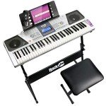 RockJam 61-Key Keyboard Piano Kit with Essentials