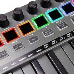 RockJam 25-Key Bluetooth MIDI Keyboard Piano