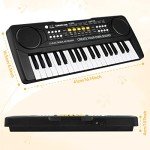 Portable 37-Key Keyboard Piano for Kids