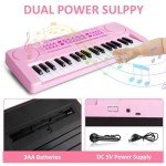 Zimoon 37-Key Kids Piano Keyboard - Portable Fun