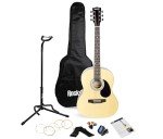 RockJam Acoustic Guitar Kit with Essentials & Lessons