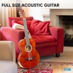 Max SoloArt Acoustic Guitar Starter Kit for Beginners