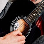 Full Size Cutaway Acoustic Guitar Starter Bundle