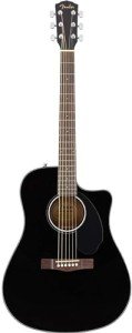 Fender CD-60SCE Acoustic Guitar with Free Lessons