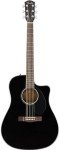 Fender CD-60SCE Acoustic Guitar with Free Lessons