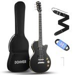 Donner LP Electric Guitar Starter Kit - Black