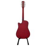 38" Acoustic Guitar with Cutaway & Bag (Red)